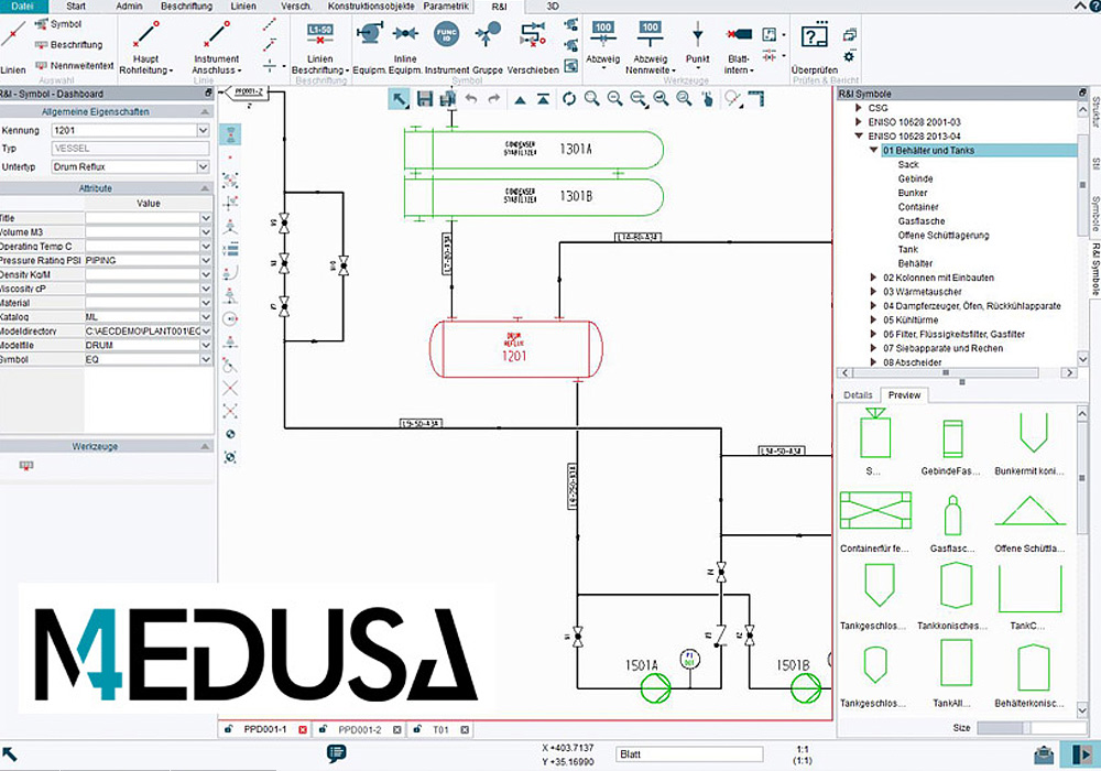 Software Pid Per Diagrammi Di Flusso Intelligenti Medusa4