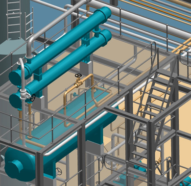 Intelligente 3D-Anlagenbausoftware