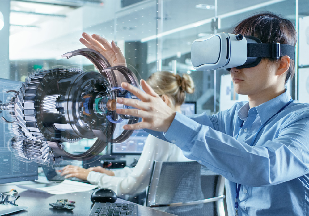 Spostare facilmente le singole parti del modello nella realtà virtuale