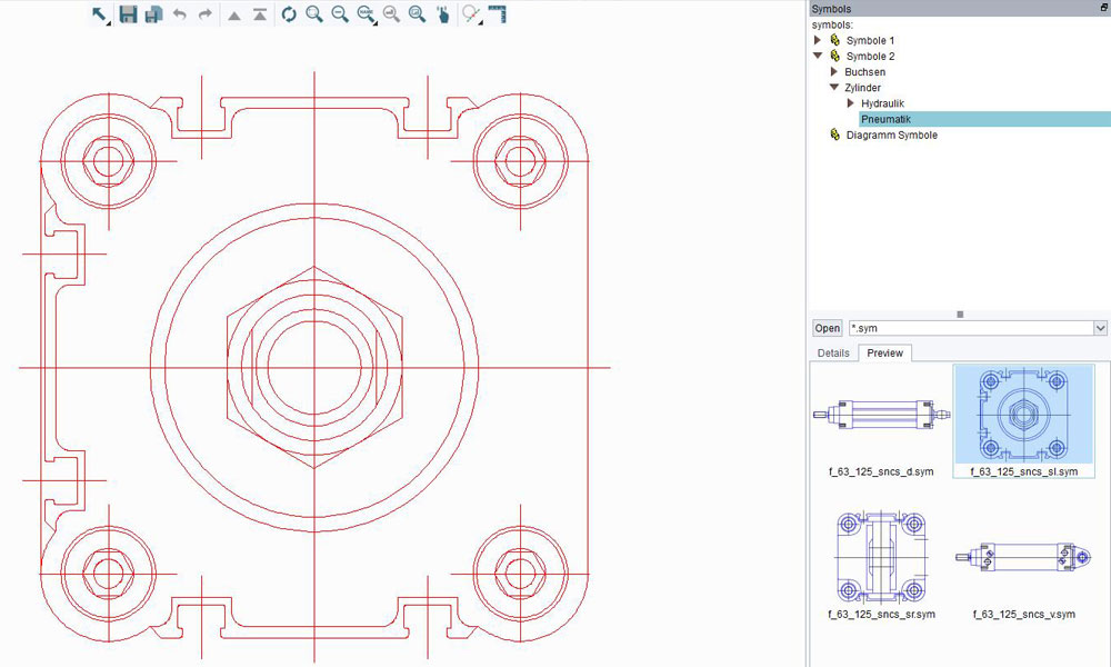 Simboli CAD