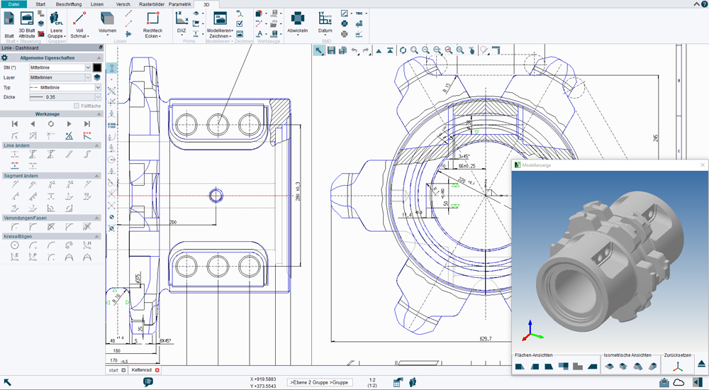 La scala di un disegno tecnico è decisiva