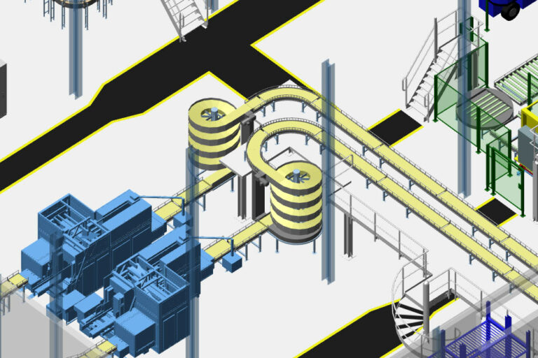 Fabrikplanung mit 3D-Layoutplanung