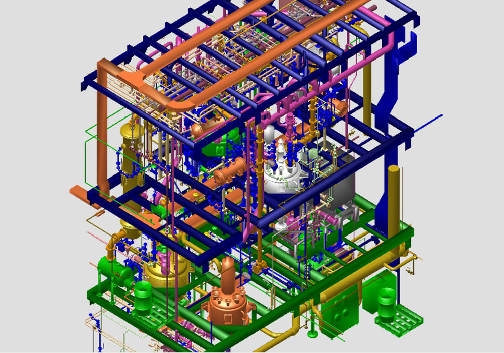 Il produttore di impianti WSP CEL crea impianti di processo 3D con M4 PLANT