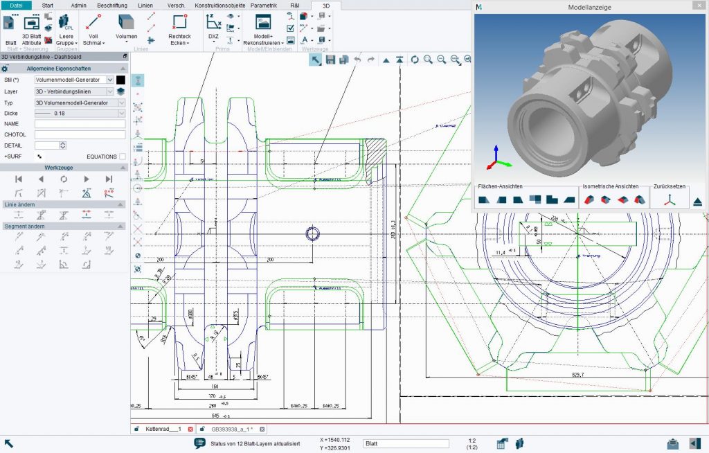 Kostenlose CAD Software M4 PERSONAL