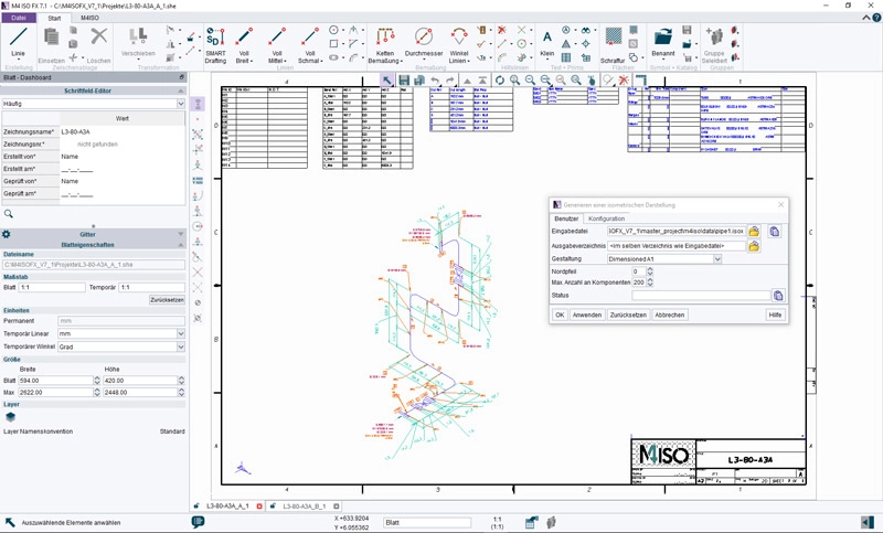 M4 ISO FX: Sketch isometrici di tubazioni M4 ISO FX: Sketch isometrici di tubazioni