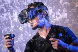 Idea di stand fieristico XR AR VR